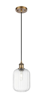Ballston One Light Mini Pendant in Brushed Brass (405|5161PBBG4607CL)