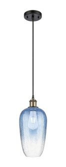 Ballston One Light Mini Pendant in Black Antique Brass (405|5161PBABG4847SB)