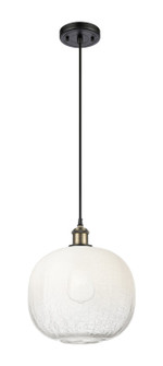 Ballston One Light Mini Pendant in Black Antique Brass (405|5161PBABG48110OP)