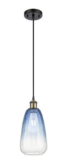 Ballston One Light Mini Pendant in Black Antique Brass (405|5161PBABG4806SB)