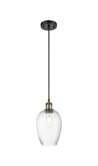 Ballston One Light Mini Pendant in Black Antique Brass (405|5161PBABG4806OP)