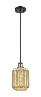 Ballston One Light Mini Pendant in Black Antique Brass (405|5161PBABG4607ME)