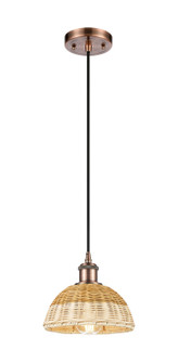 Ballston One Light Mini Pendant in Antique Copper (405|5161PACNBD275NAT)