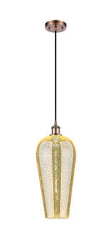 Ballston One Light Mini Pendant in Antique Copper (405|5161PACG4568ME)