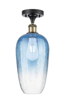 Ballston One Light Semi-Flush Mount in Black Antique Brass (405|5161CBABG4847SB)