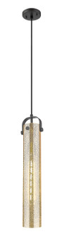 Downtown Urban One Light Pendant in Matte Black (405|4131PSBKG4131S4ME)