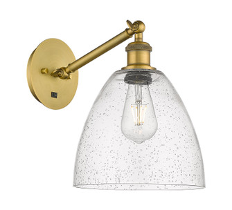 Ballston One Light Wall Sconce in Brushed Brass (405|3171WBBGBD94)