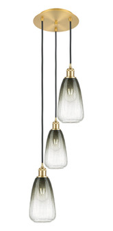Ballston Three Light Pendant in Satin Gold (405|113B3PSGG4806SL)
