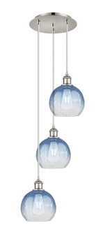 Ballston Three Light Pendant in Polished Nickel (405|113B3PPNG4838SB)