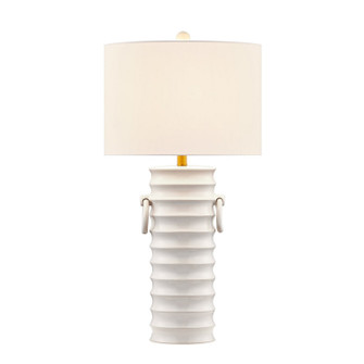 Cindy One Light Table Lamp in White (51|11CD09)