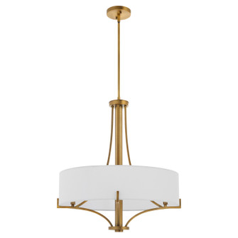 Imperial Four Light Pendant in Brushed Brass (19|841447)