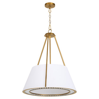 Gorham Four Light Pendant in Brushed Brass (19|8382447)