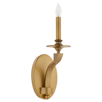 Chantelle One Light Wall Mount in Brushed Brass (19|5240147)