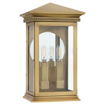 Guilford Two Light Outdoor Wall Sconce in Heritage Brass (208|11996)