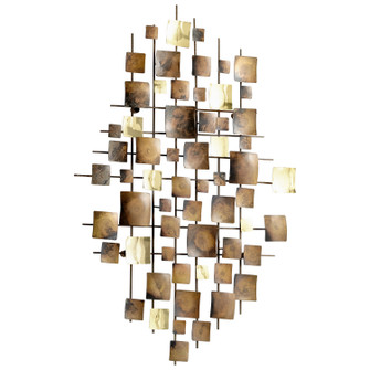 Wall Decor in Burnt Brass (208|10568) Wall Decor in Burnt Brass (208|10568)