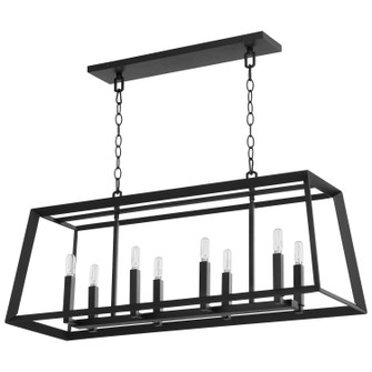 Eight Light Island Pendant in Noir (208|10378)