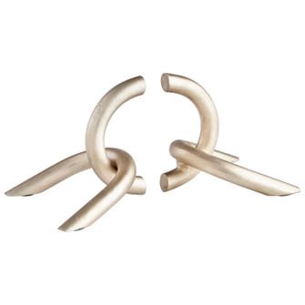 Bookends in Antique Silver Leaf (208|09581)