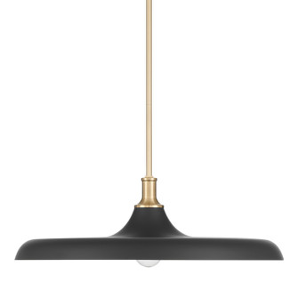 Moriso One Light Pendant in Matte Black (47|48148)