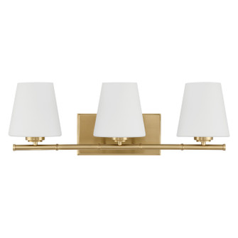 Fauna Grove Three Light Vanity in Alturas Gold (47|48114)