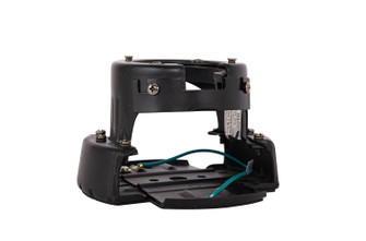 Slope Mount Ceiling Adaptor 39 degree Damp Rated Slope Mount Adapter in Flat Black (46|SMA39FB)