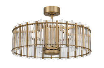 Reveal 24'' Fandelier no Wifi 24'' Ceiling Fan in Satin Brass (46|RVL28SB4NWF)