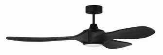 Envy 60'' Ceiling Fan, Damp Rated, no Wifi 60'' Ceiling Fan in Flat Black (46|EVY60FB3NWF)