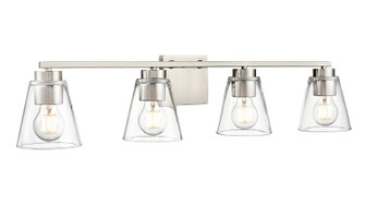 Strayhan Four Light Vanity in Brushed Nickel (59|64004BN)