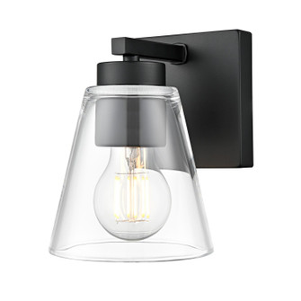 Strayhan One Light Wall Sconce in Matte Black (59|64001MB)