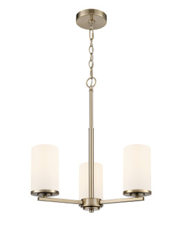 Verlana Three Light Chandelier in Modern Gold (59|2713WGMG)