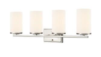 Verlana Four Light Vanity in Brushed Nickel (59|2704WGBN)