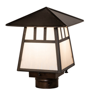 Stillwater One Light Post Mount in Craftsman Brown (57|92557)