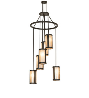 Cartier Six Light Chandelier in Oil Rubbed Bronze (57|285211)