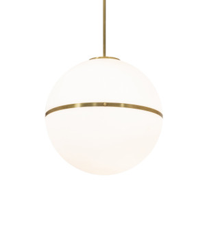 Toccata Three Light Pendant in Brushed Brass (57|283229)