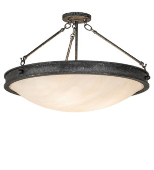 Dionne Three Light Semi-Flushmount in Smoke (57|281881)