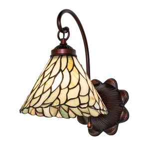 Willow One Light Wall Sconce in Mahogany Bronze (57|244805)