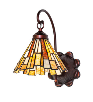 Delta One Light Wall Sconce in Mahogany Bronze (57|135386)