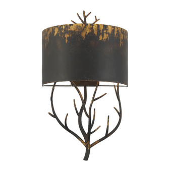 Arboreal Two Light Wall Sconce in Antique Black Iron (62|4500WSCABI)
