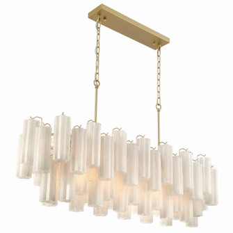 Sophia 16 Light Island Pendant in Brushed Brass (78|AC12105WH)