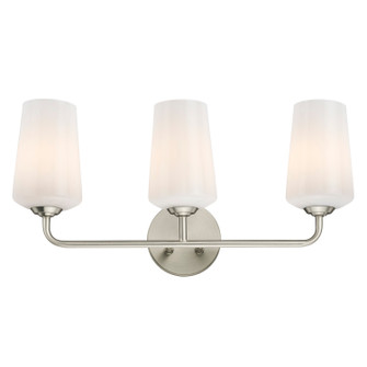 Celino Three Light Bath & Vanity in Brushed Nickel (54|P300544009)
