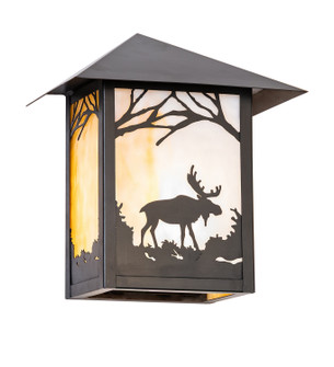 Seneca One Light Wall Sconce in Black Patina (57|290078)