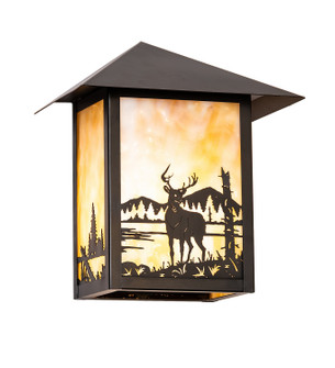 Seneca One Light Wall Sconce in Black Patina (57|290077)