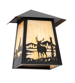 Stillwater One Light Wall Sconce in Black Patina (57|289749)