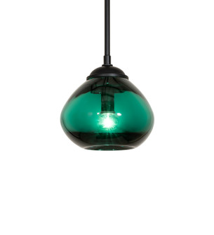 One Light Pendant in Solar Black (57|289676)