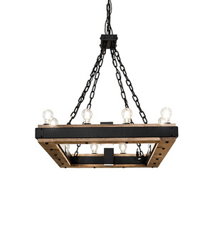 Dowling LED Chandelier in Solar Black (57|289213)