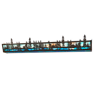 Tall Pines Eight Light Vanity in Timeless Bronze (57|286597)