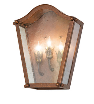 Austin Three Light Wall Sconce in Antique Rust (57|286412)
