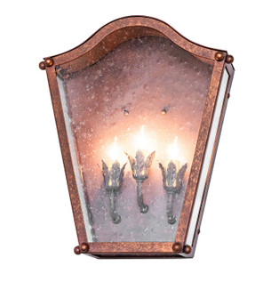 Austin Three Light Wall Sconce in Antique Rust (57|286410)