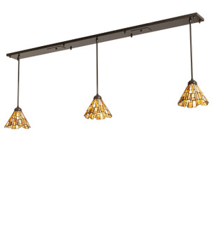 Delta Three Light Island Pendant in Timeless Bronze (57|285687)