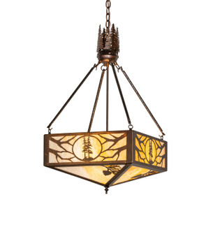 Balsam Pine Four Ligh Pendant in Vintage Copper (57|285453)