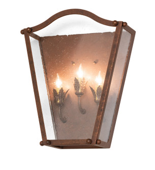 Austin Three Light Wall Sconce in Antique Rust (57|284485)